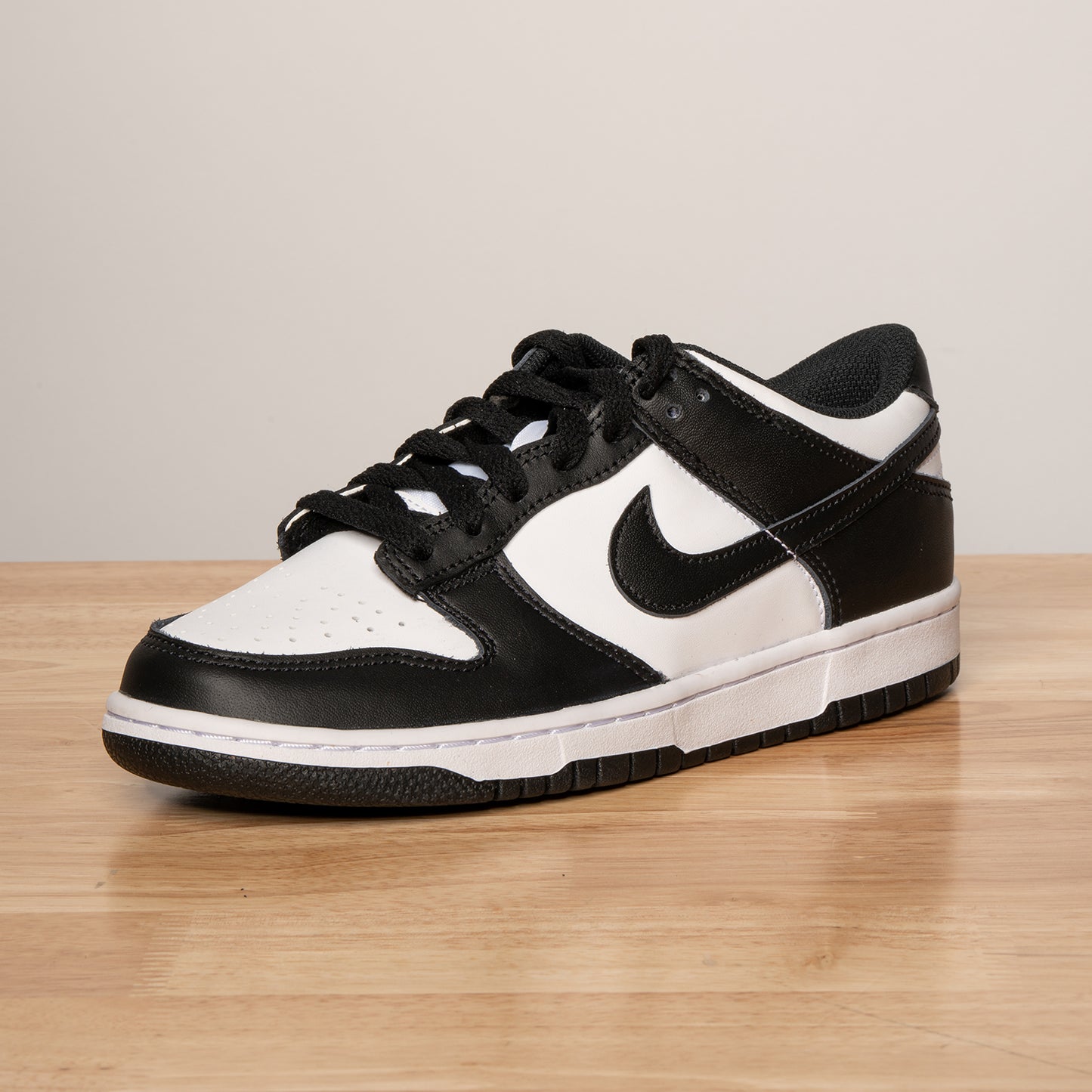 DUNK LOW GS 'BLACK WHITE'